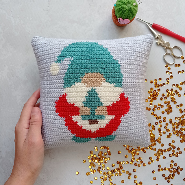Christmas Gnome Pillow