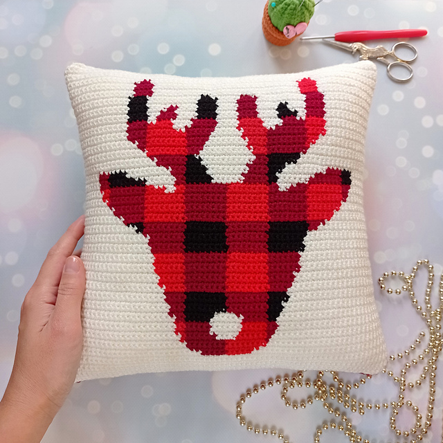 Christmas Deer pillow