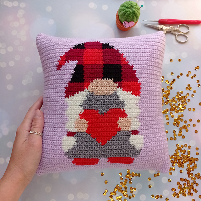 Gnome Girl pillow