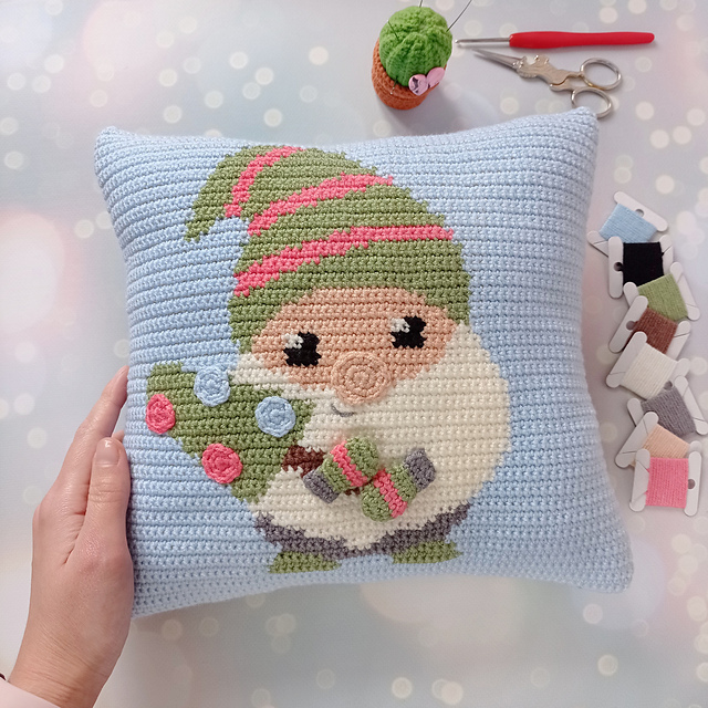Christmas Gnome Pillow