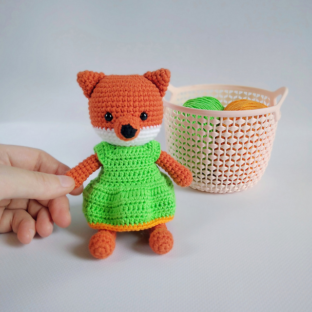 fox amigurumi
