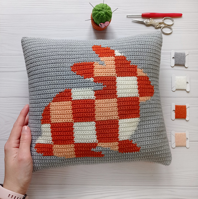 Bunny pillow