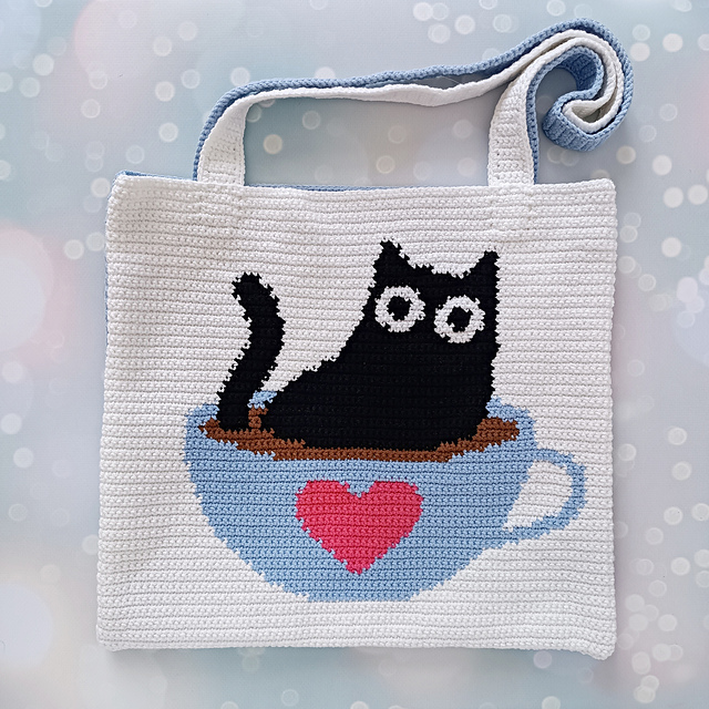 cat in a cup bag