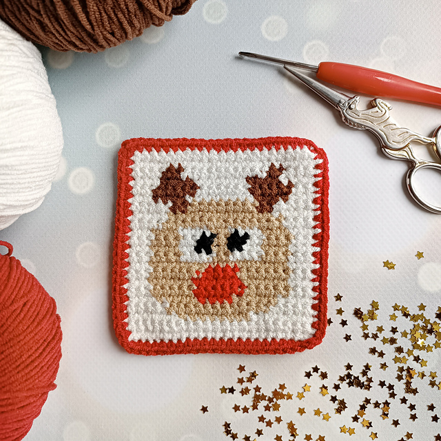 Christmas Reindeer Coaster