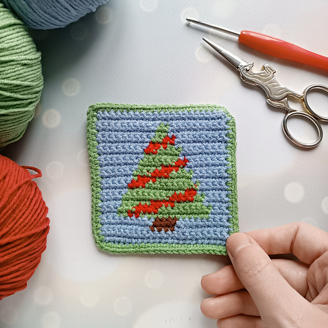 Christmas Tree Coaster