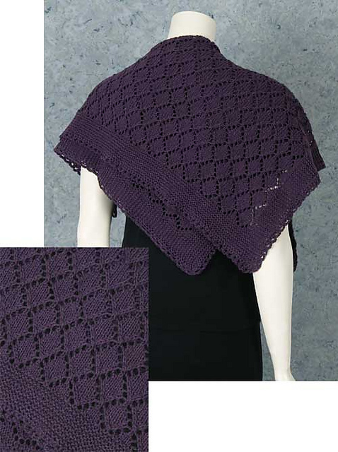 Openwork Diamonds Scarf