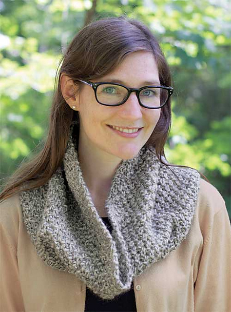 Moss Stitch Cowl