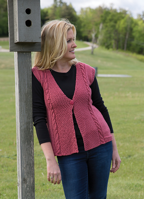 Meadow Silk Vest