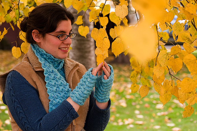 Water Scarf & Mitts