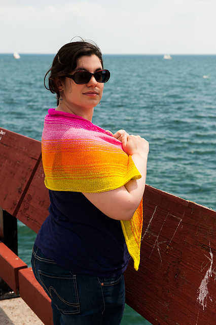 TTC Subway Shawl