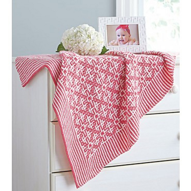 Mosaic Tiles Baby Blanket