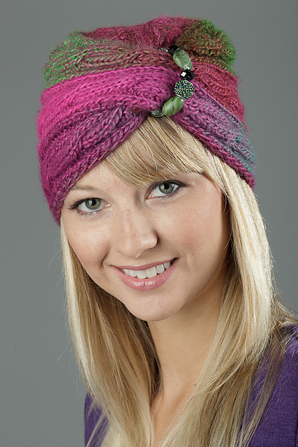 Cable Swirl Hat