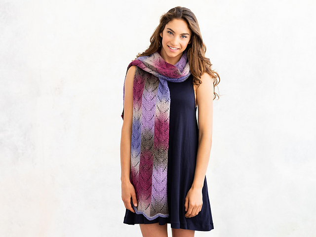 Megan Bargello Scarf