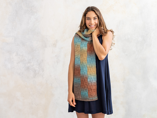Abbie Bargello Scarf