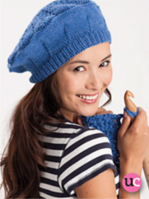 #28 Beret Knit + Crochet