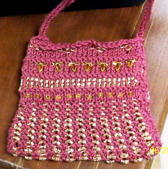 Sampler Beaded Bag