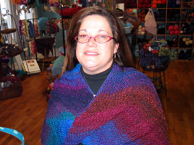 Accidental Knitted Wrap