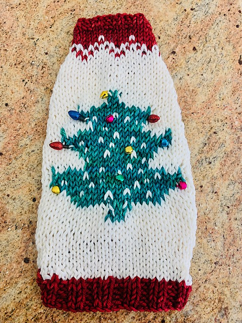 Merry & Bright Dog Sweater