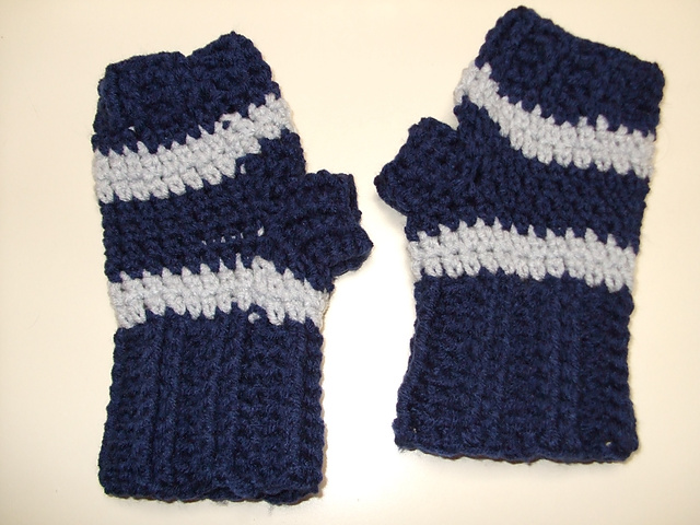 School Colors Keyboard Mitts