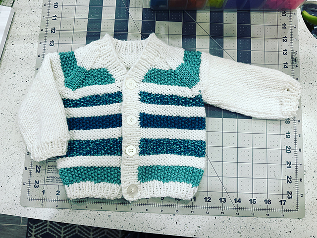 Baby Stripes Cardigan