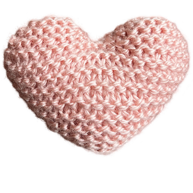 3D Amigurumi Heart