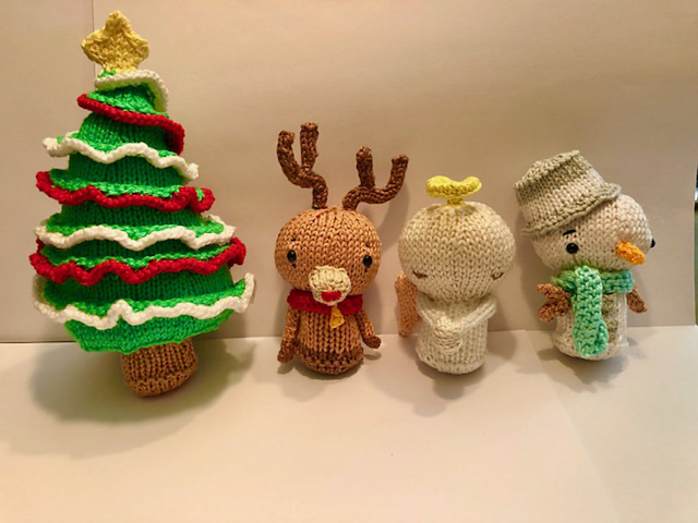 Christmas Set 2 - Snowman, Reindeer, Angel & Tree