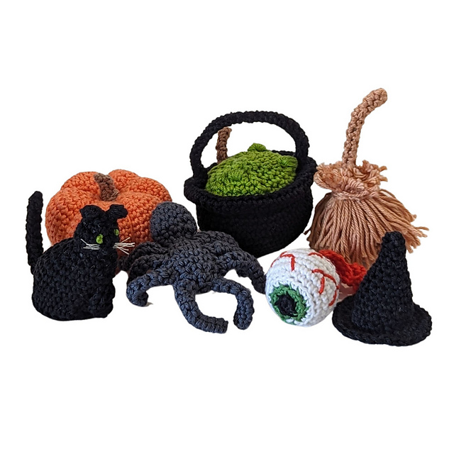 Halloween Crochet Decorations