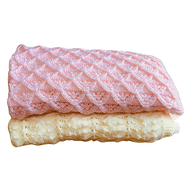 2 Baby Blankets, Little Peaks & Wings