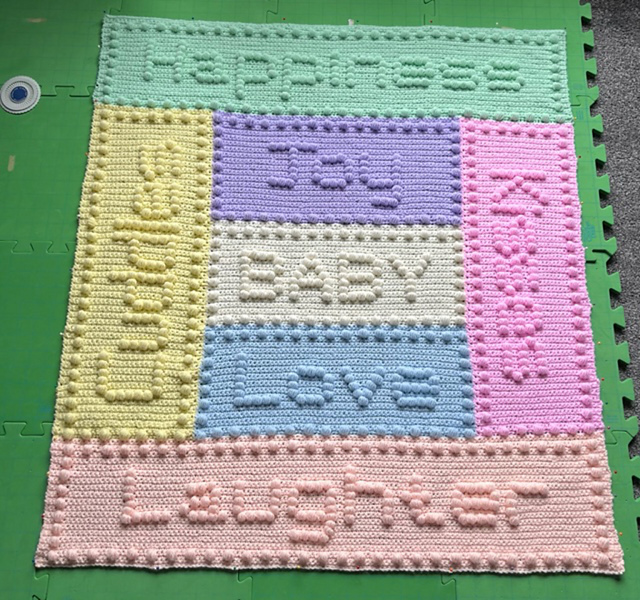 Joy Motifs Baby Blanket