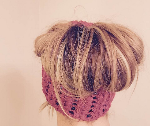 Messy bun beanie
