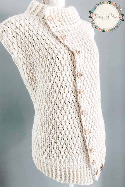 Drops of Ivory Gilet