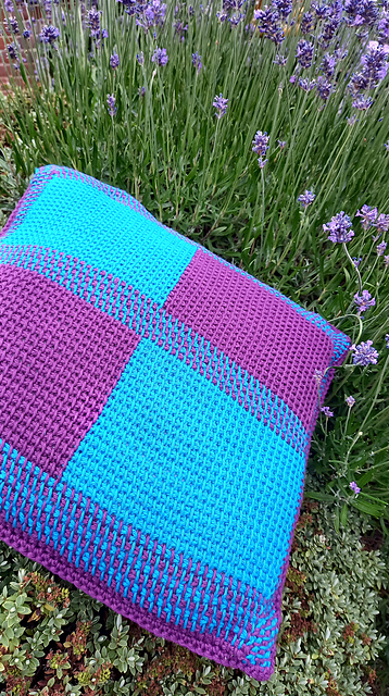 Tunisian Tiles Cushion Cover