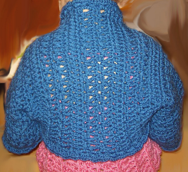 Ravelry: Any Size Shrug pattern by Tegan Hartfield