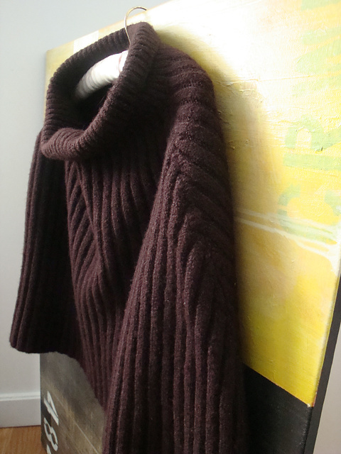 Ribbed Poncho