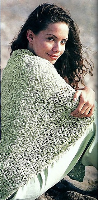 Sea Foam Shawl