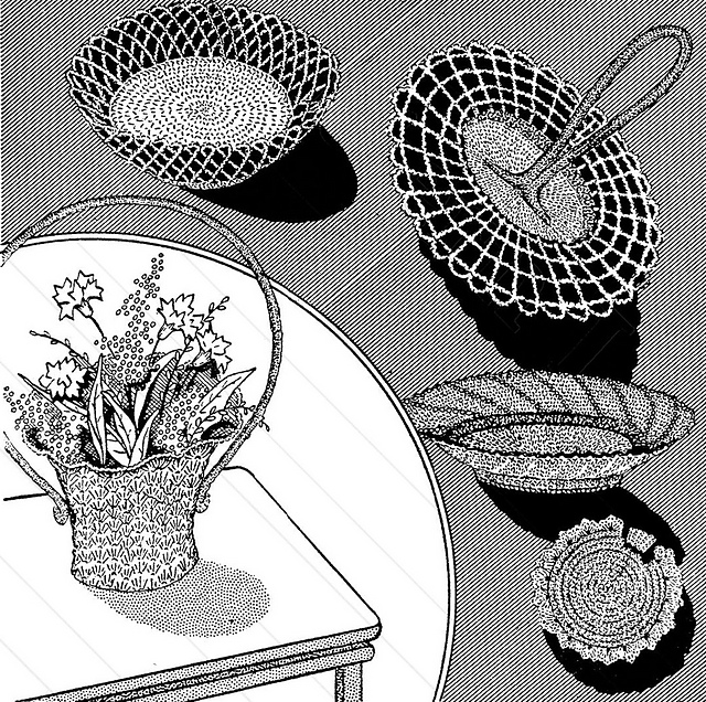 Crocheted "Pottery"