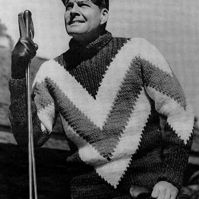 Bulky Sport Sweater No. 156