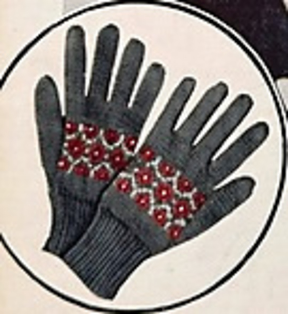 Beret, Gloves and Socks: Gloves