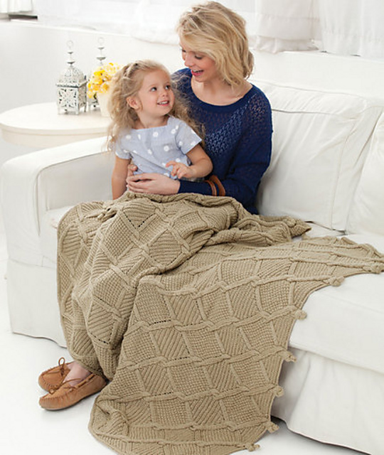 Twisted Diamonds Throw