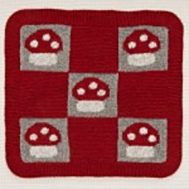 Le plaid champignons