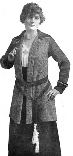 Sweater with Girdle No. 508