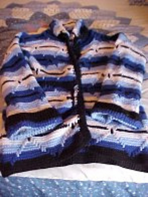 Navajo Indian Afghan Jacket
