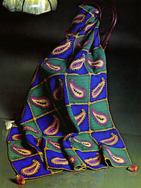 Palmetto Afghan #764-6/783-7
