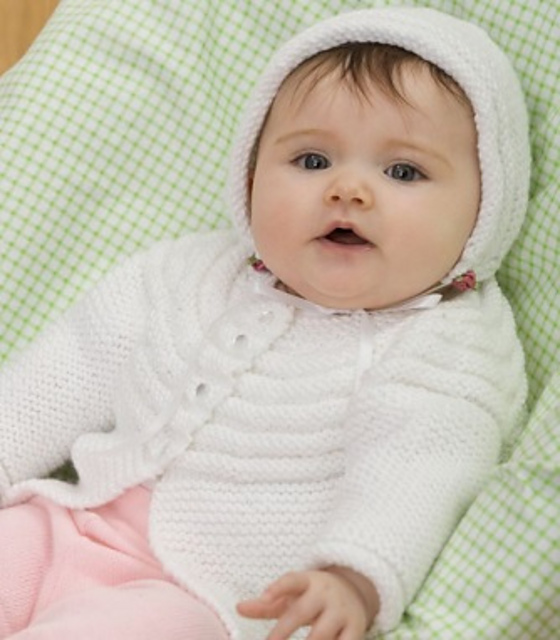 Baby Jacket and Bonnet #LW2320