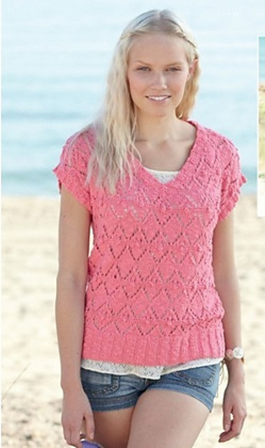 V-Neck Top 7282