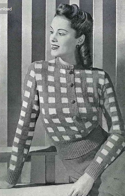 Duster Check Jumper