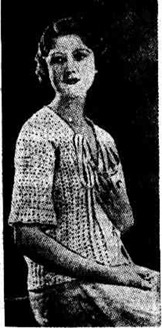 Light Lacy Bed-Jacket