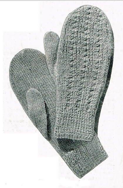 Lady's Mittens