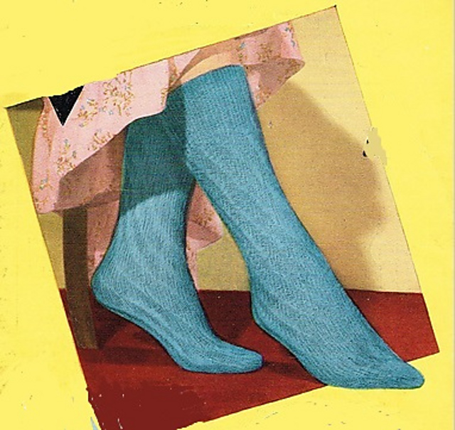 The Spiral Bed Socks