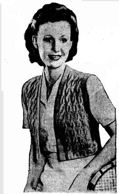 Quickly Knitted Bolero